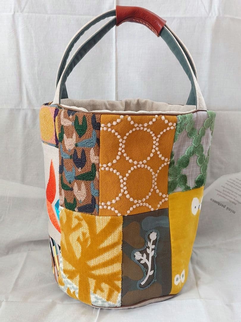 ミナペルホネン piece bag bucket bag 　mix正規品