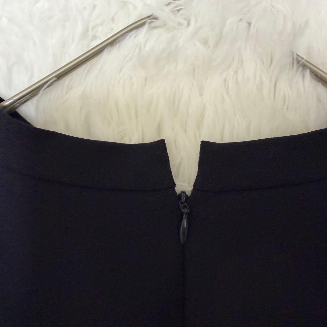 【美品】アルアバイル　キョウネンポリエステルスラッシュネックワンピース　1