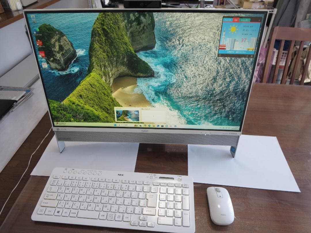 NEC DA370/E 地デBS　8G/1TB/Win11/Office365