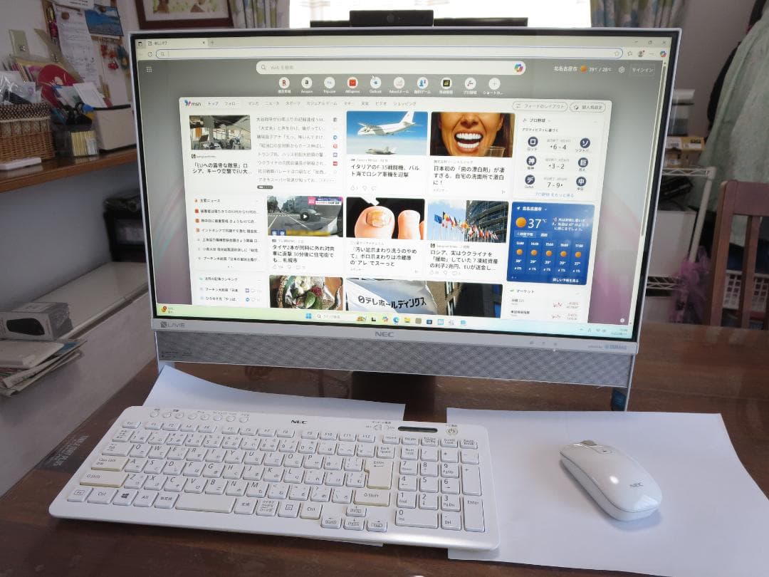 NEC DA370/E 地デBS　8G/1TB/Win11/Office365