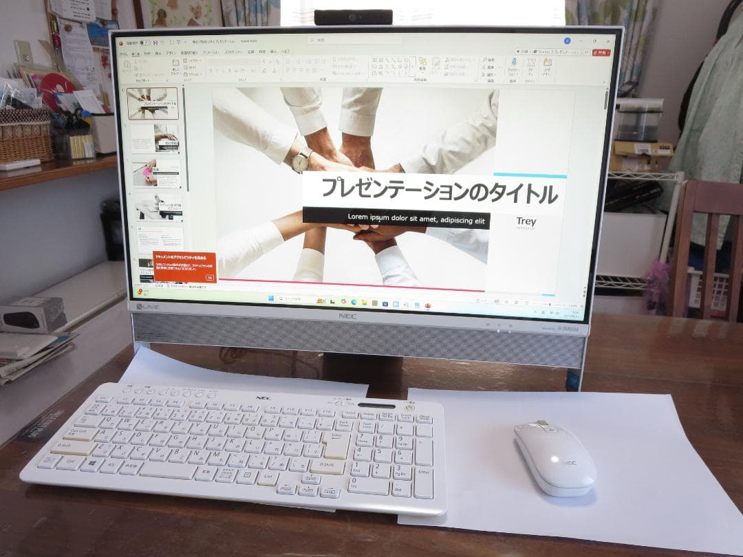 NEC DA370/E 地デBS　8G/1TB/Win11/Office365