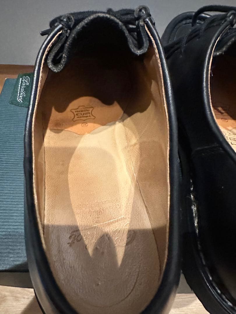 パラブーツ ミカエル NOIR ブラック サイズ42