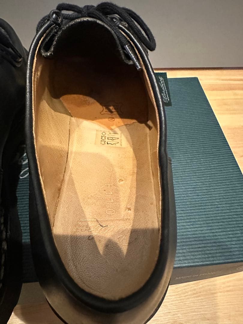 パラブーツ ミカエル NOIR ブラック サイズ42