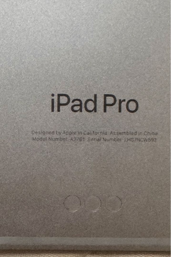 iPad Pro 11インチ（第4世代）箱付き充電付き