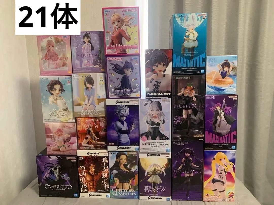 美少女フィギア21体まとめ売り、お買い得！！