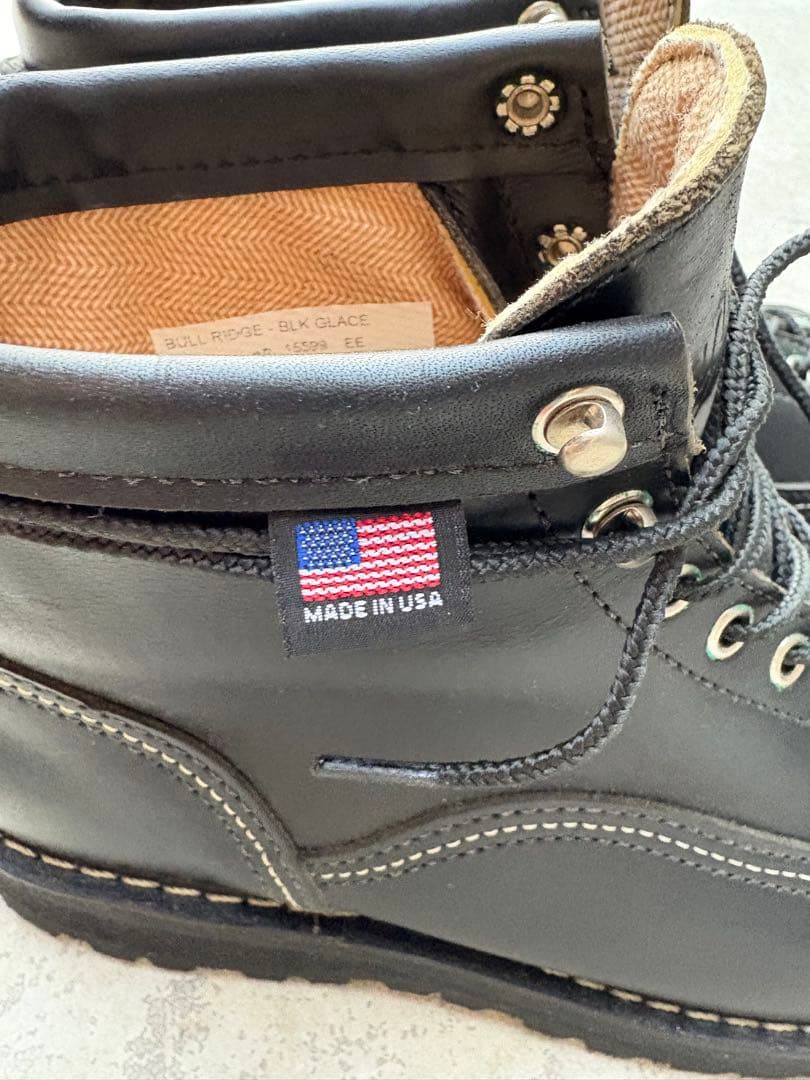 セール試着のみデッドDanner ブルリッジ 15599 黒 27cm