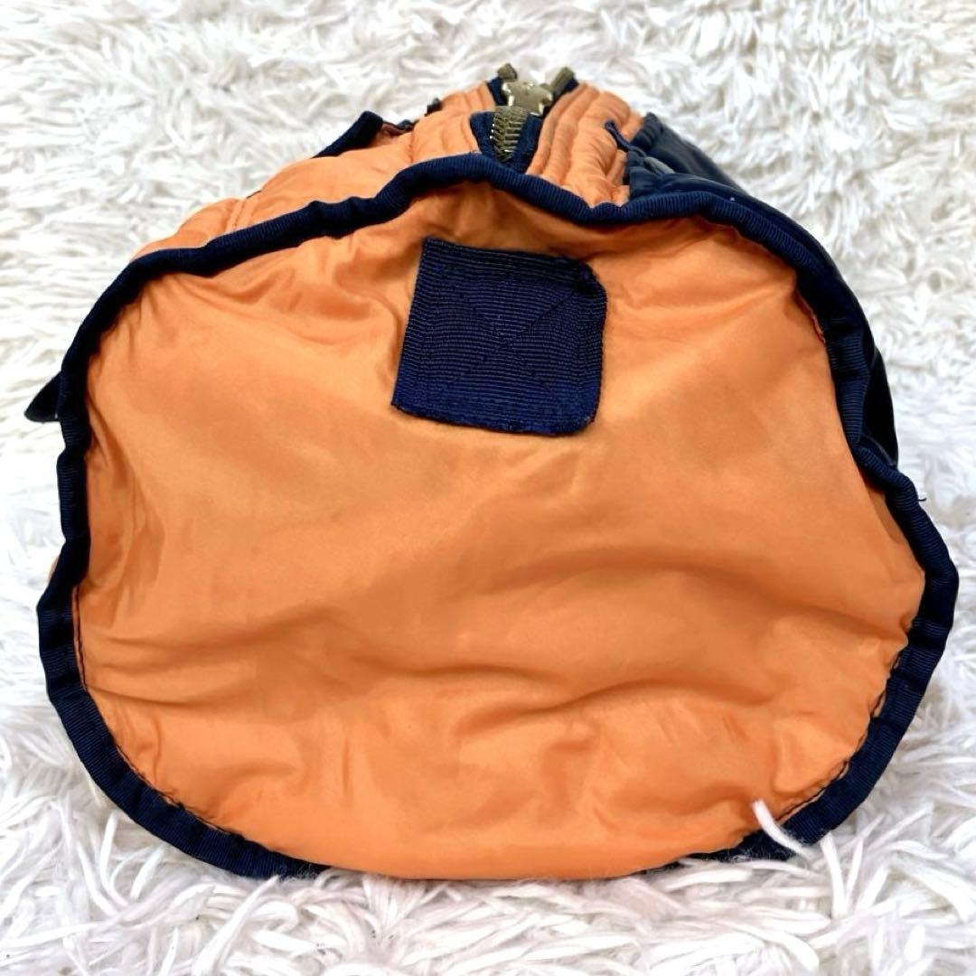 怜美 佐野  ポーター ボストンバッグ ドラム 2way ネイビー大きい