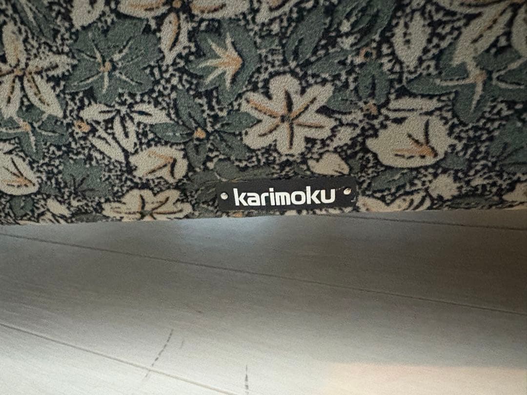 【美品】karimoku 2人掛けソファ 花柄 カリモク コロニアル