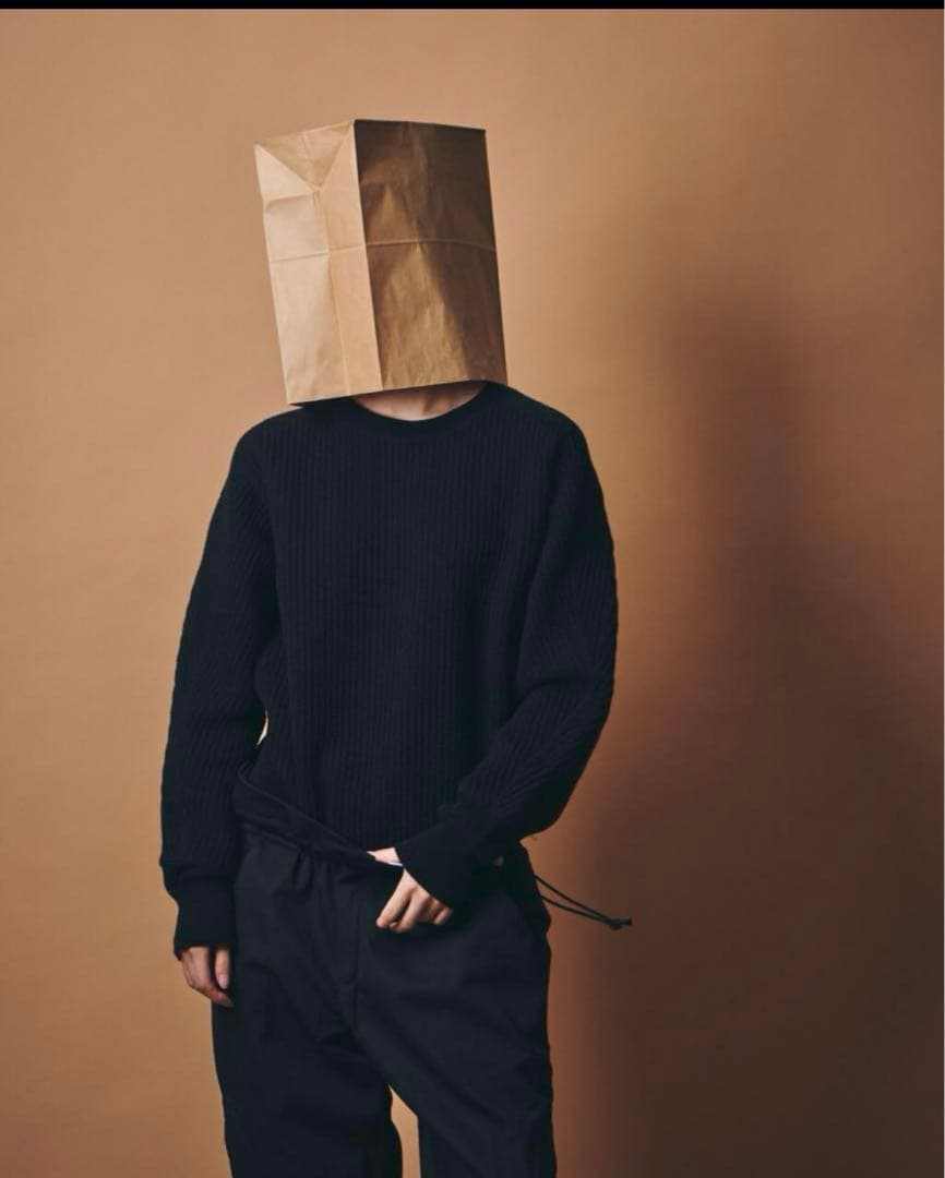 M.U japoness ロングスリーブ 凸凹 スウェット otii