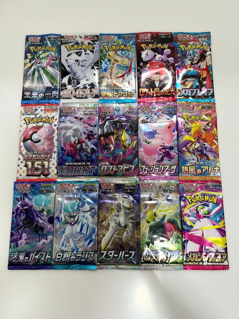 ホワイトフレア楽園ドラゴーナ等ポケモンカード未開封パック《ポケカ》Pokemon