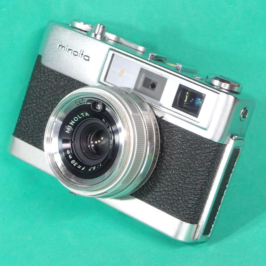 【綺麗】ミノルタＡＬ-Ｆロッコール３８ｍｍＦ２.７速度優先距離計連動【試写済み】