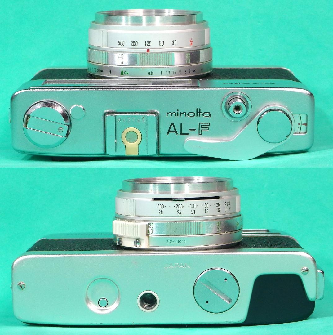 【綺麗】ミノルタＡＬ-Ｆロッコール３８ｍｍＦ２.７速度優先距離計連動【試写済み】
