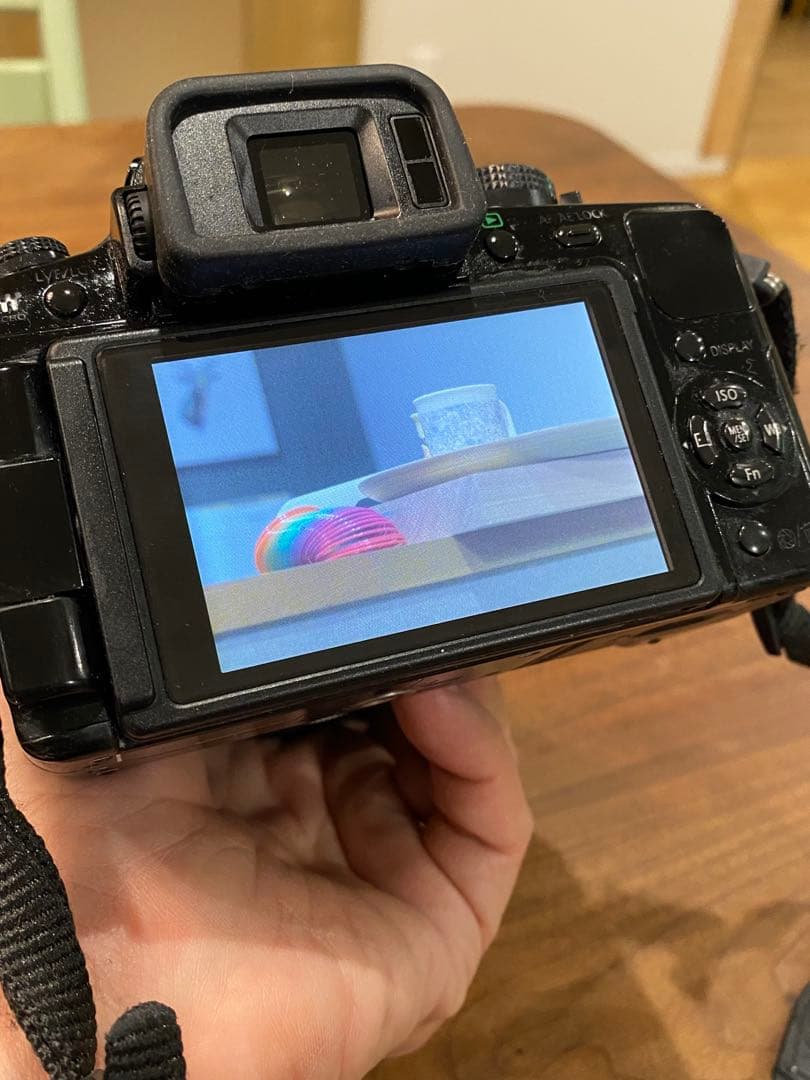 LUMIX G1 ミラーレス一眼タムロン28-70mmマクロオールドレンズ付