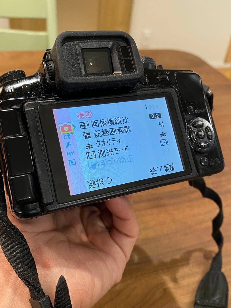 LUMIX G1 ミラーレス一眼タムロン28-70mmマクロオールドレンズ付