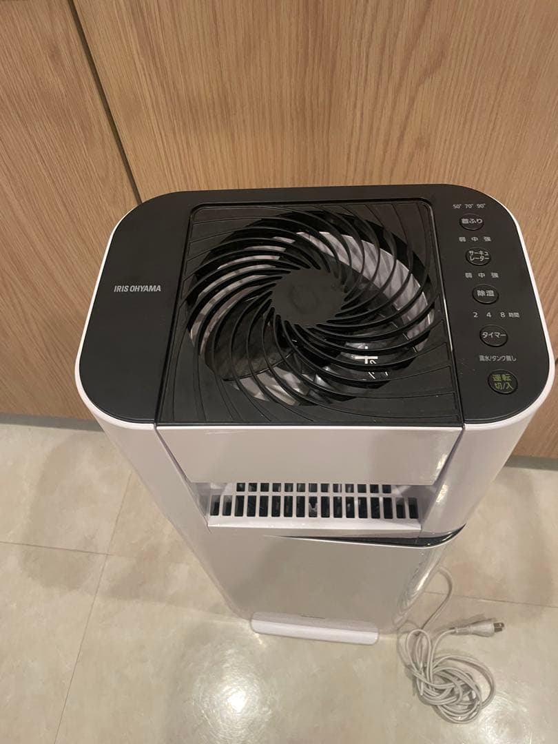 サーキュレーター衣類乾燥除湿機 1JD-150-W 2021年製