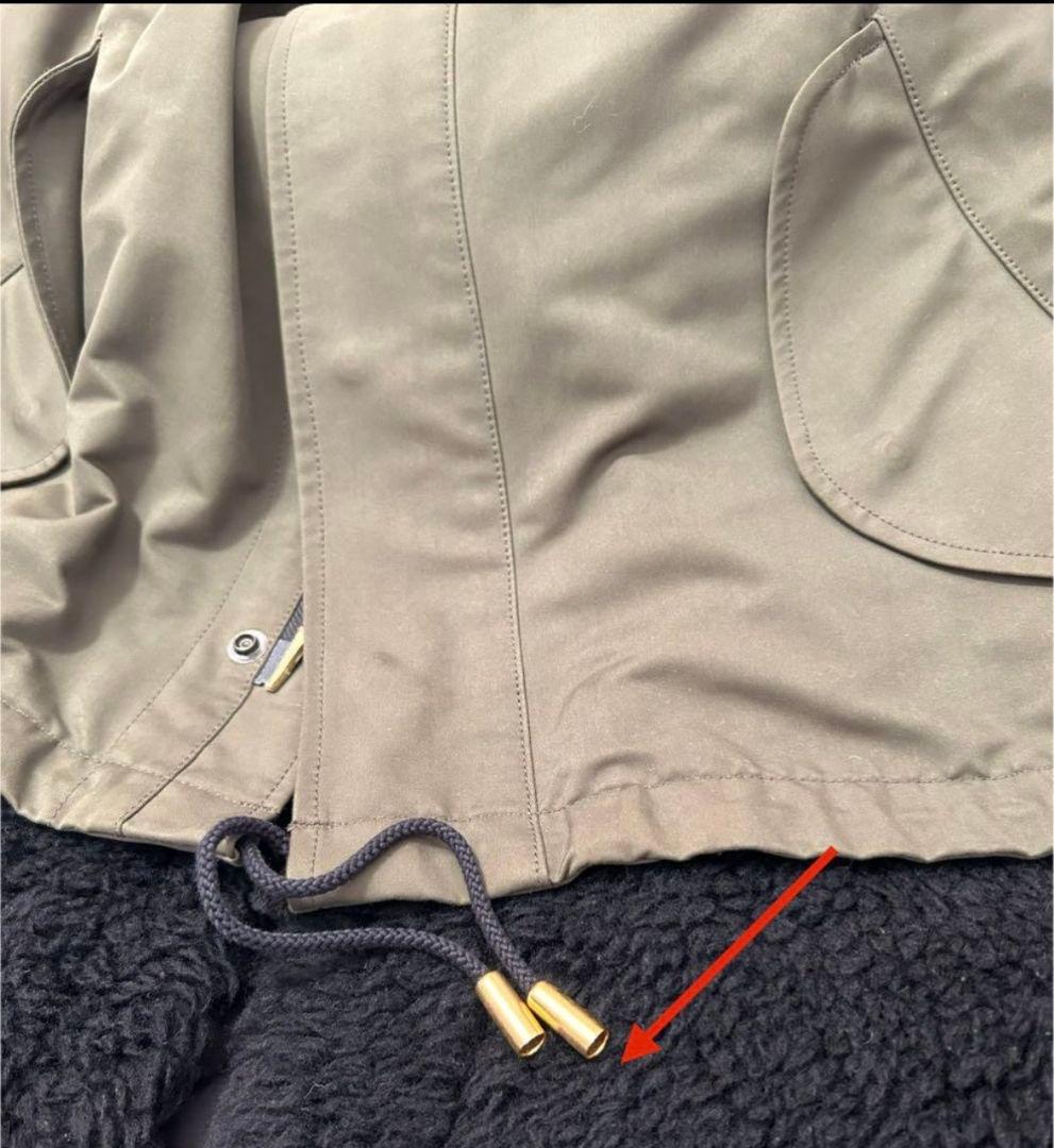 THE RERACSリラクス　ショートモッズコート　ライナー付き