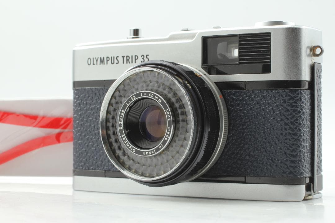 【美品　整備済】ネイビー　オリンパストリップ35 40mm f2.8 1080