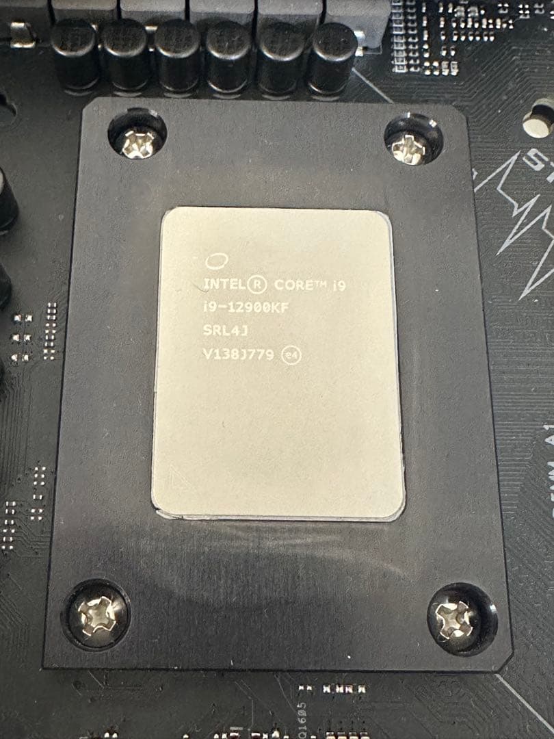 CORE i9-12900KFとマザー.メモリー.電源セット