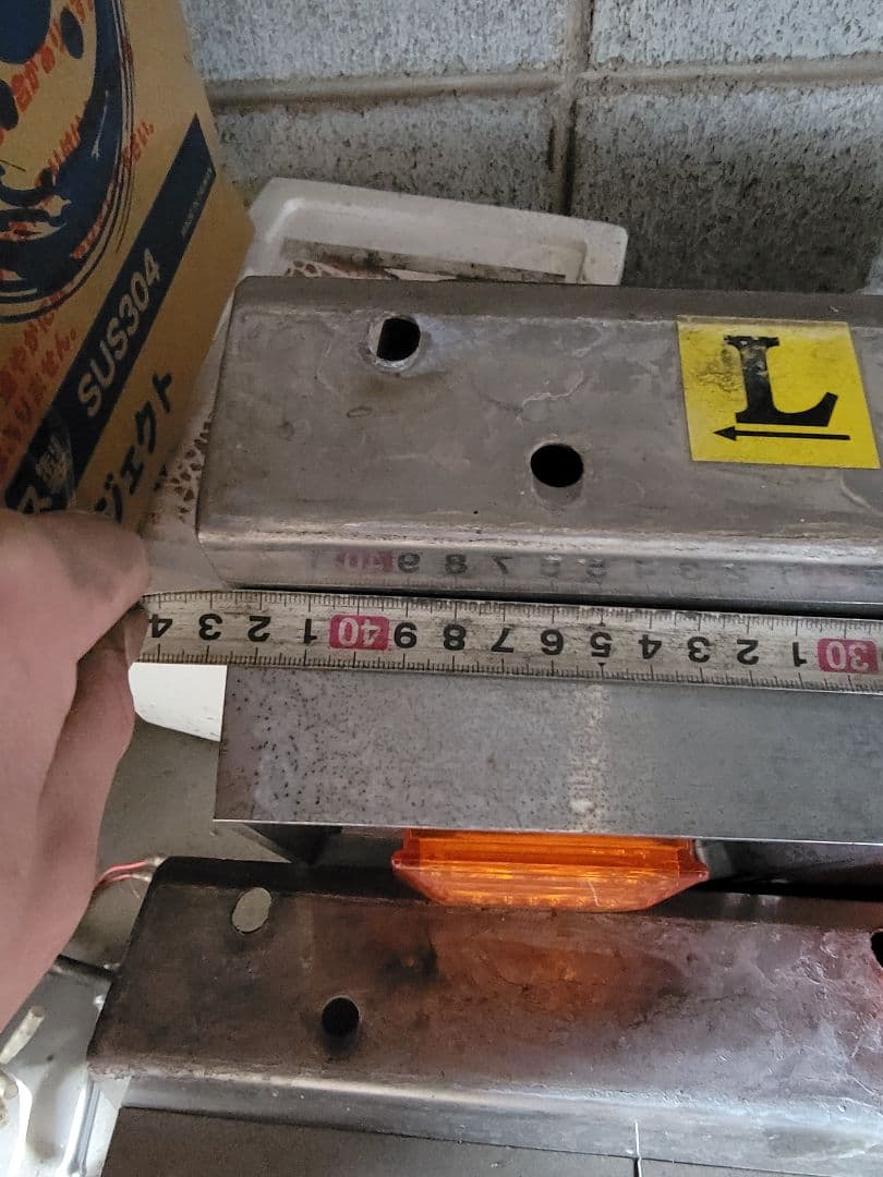 ブルーテックキャンター　テールランプ　角テール　3連テール　リレー付き