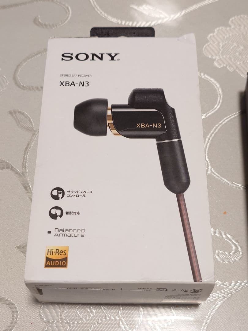 SONY XBA-N3 イヤホン バランスケーブル付き