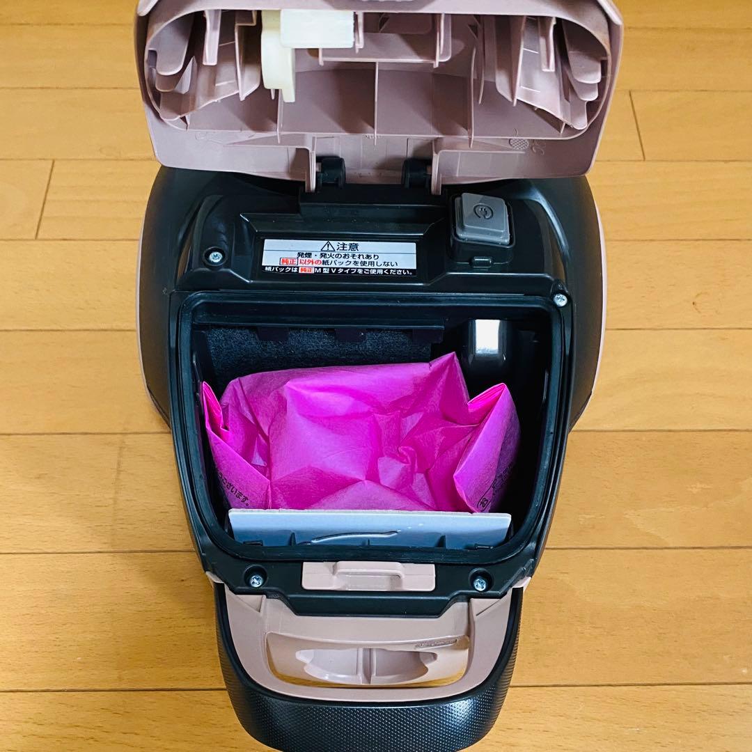 パナソニック 紙パック式掃除機 MC-PK19A-P 2018年製 紙パック付き