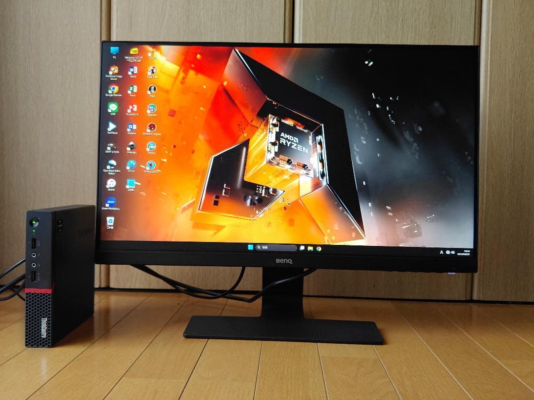 Lenovo 省スペース高性能 デスクトップPCセット