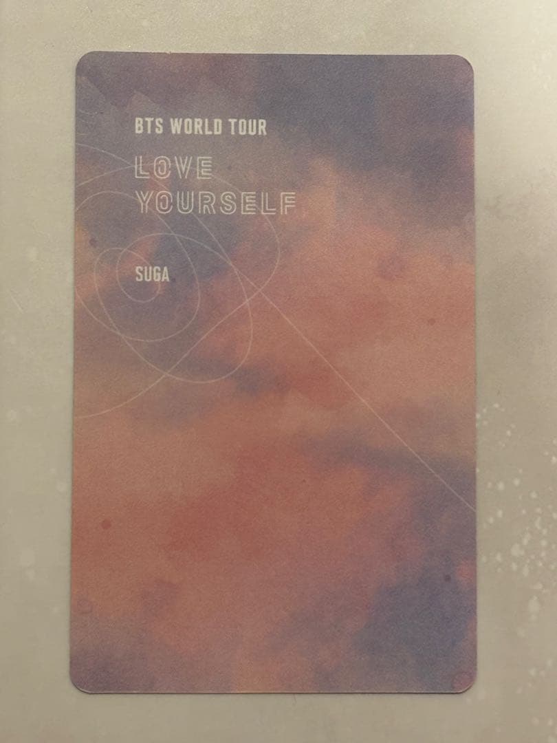 最終値下げ　公式　BTS ly EUROPE・JAPAN SUGAトレカセット