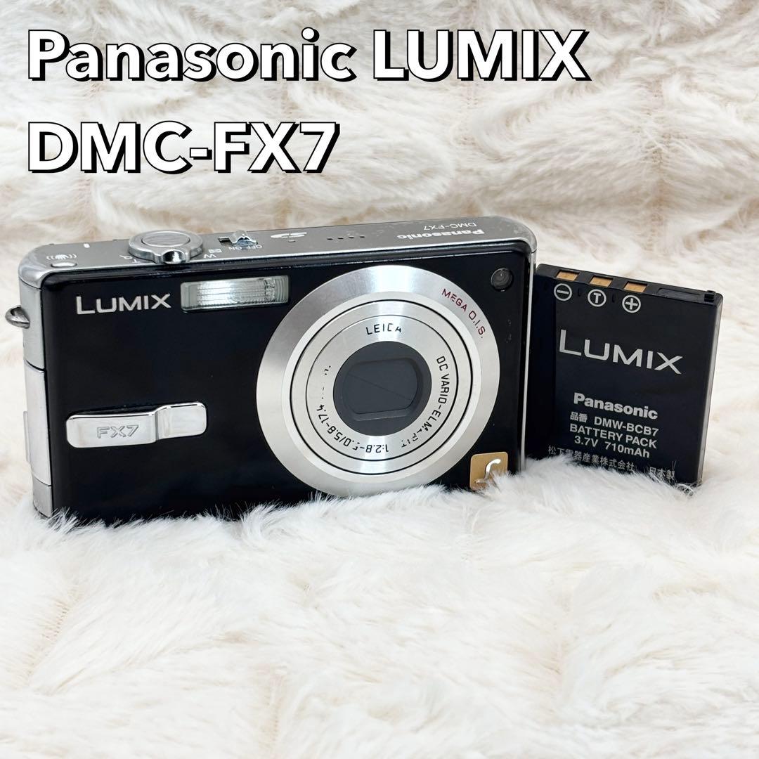 Panasonic LUMIX DMC-FX7 ブラック