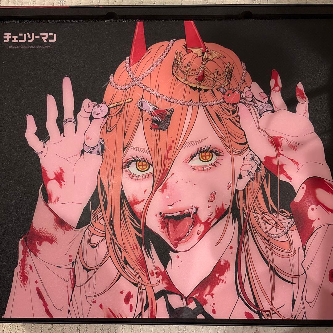 Arbiter Studio チェンソーマン パワー ガラスマウスパッド