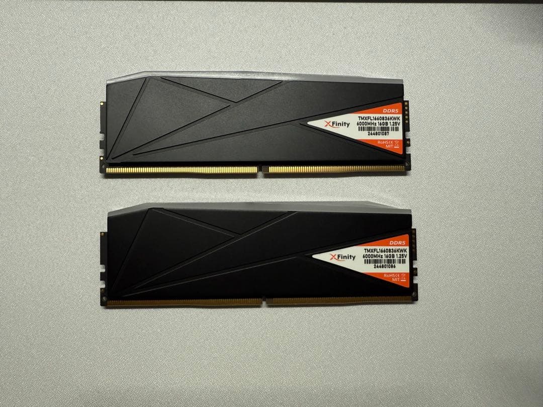 メモリー Manta XFinity RGB DDR5 32GB 6000MT/s