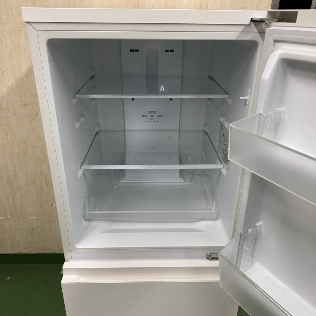 R26Panasonic　最新冷蔵庫　156L　小型　一人暮らし　ホワイトカラー