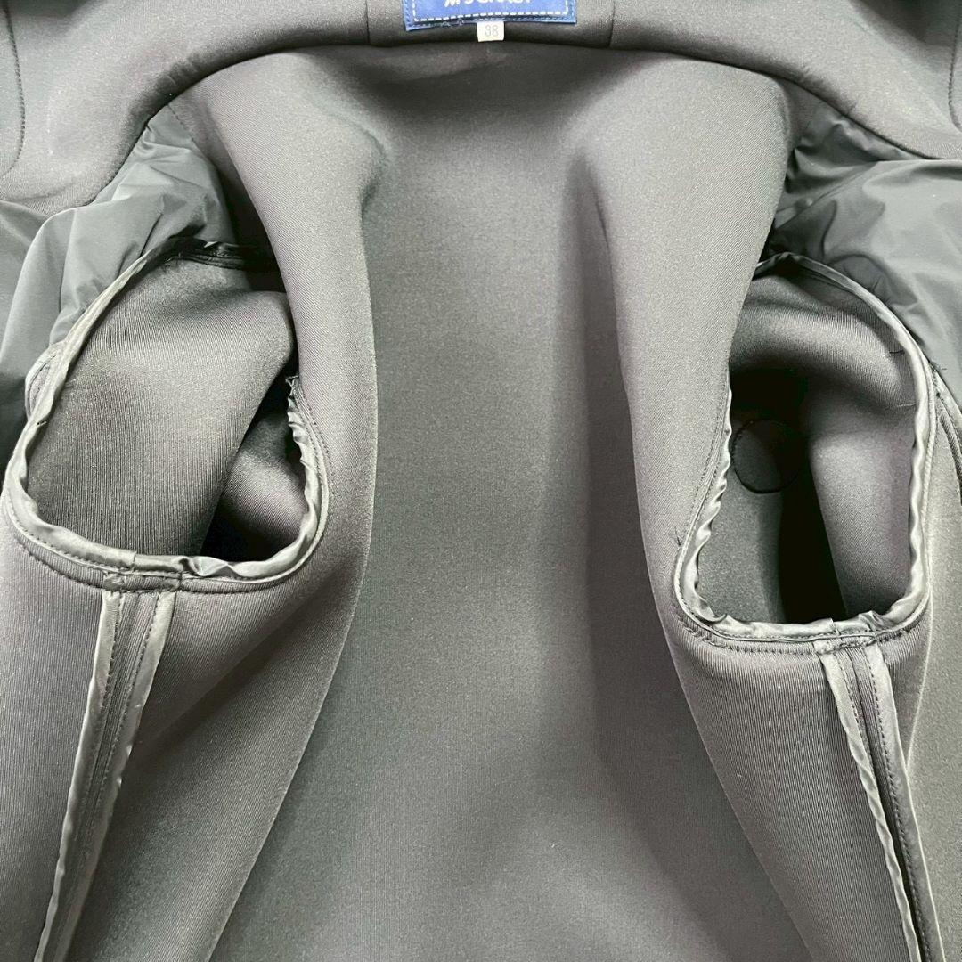 ★未使用級★エムズグレイシー ボンディング フーデット パーカー キルティング