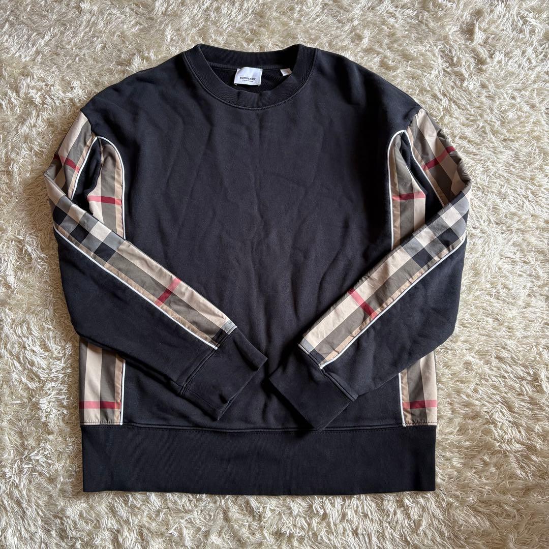 BURBERRY バーバリーロンドン ノバチェック スウェット XS〜S