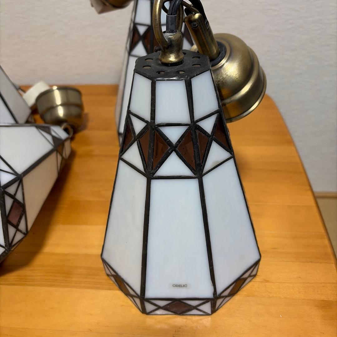 ステンドグラス風ペンダントライト6個セット ODELIC OP034160