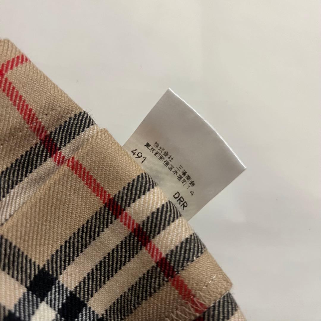 美品 大人気 BURBERRY ブルーレーベル 巻きスカート ノバチェック 36
