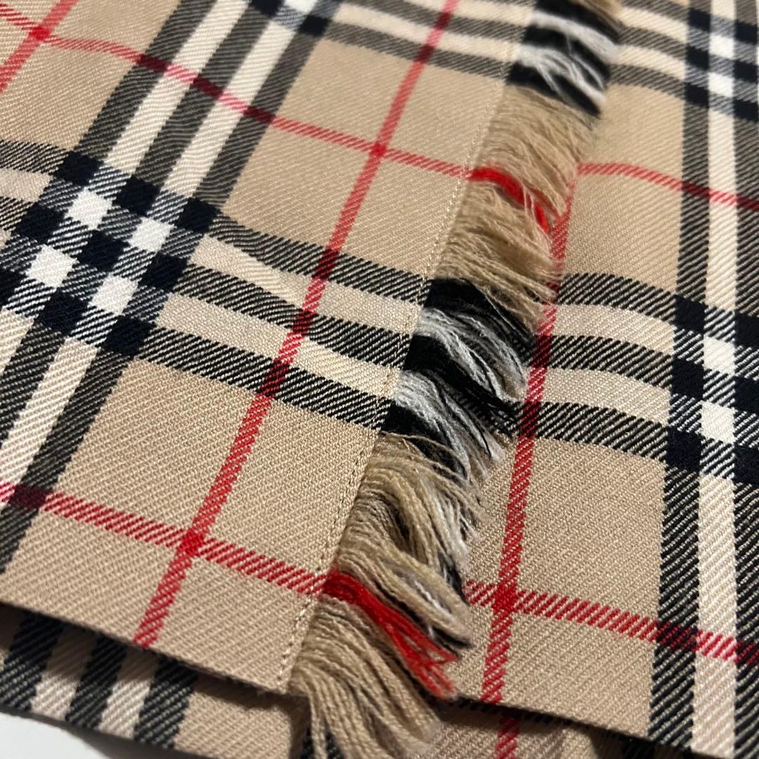 美品 大人気 BURBERRY ブルーレーベル 巻きスカート ノバチェック 36