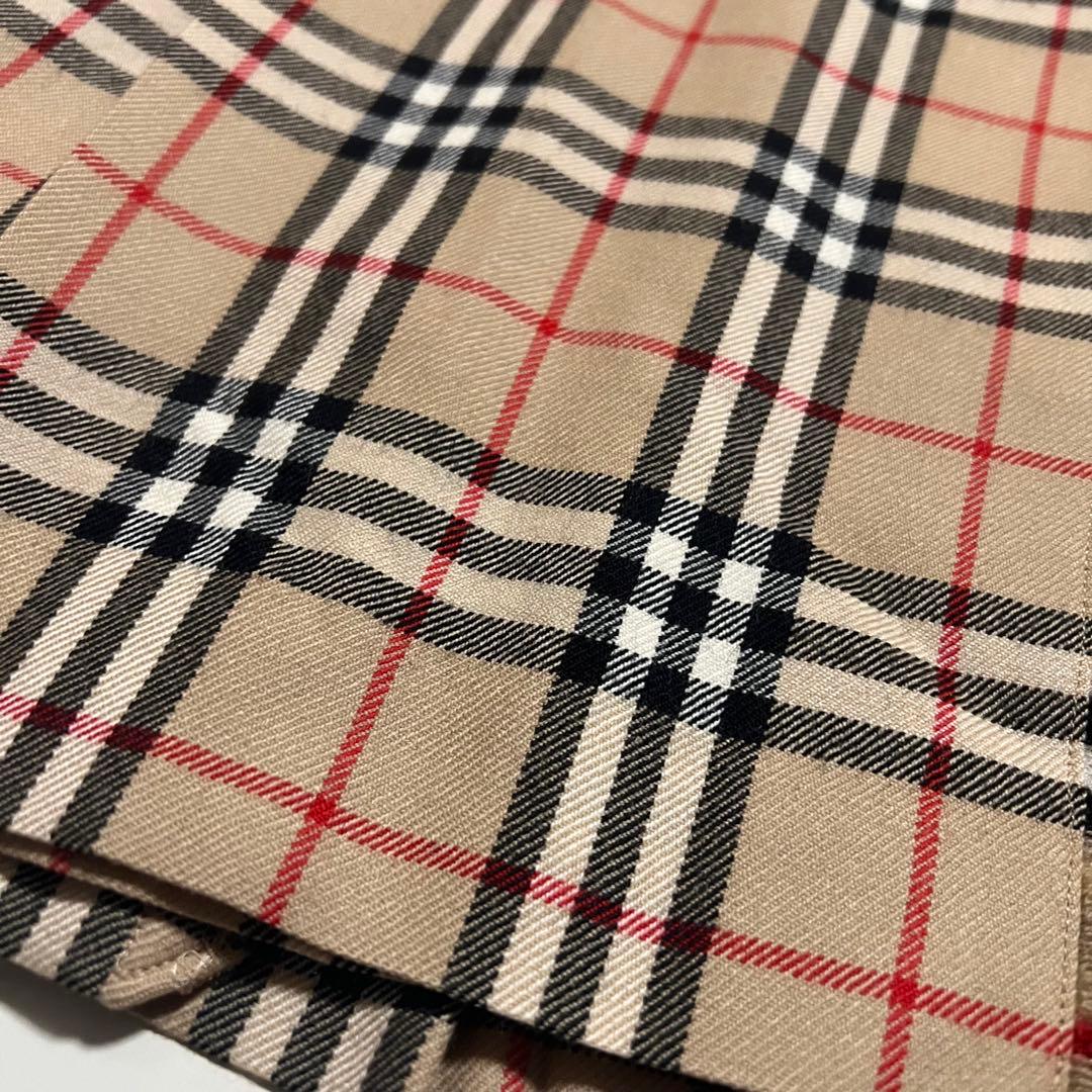 美品 大人気 BURBERRY ブルーレーベル 巻きスカート ノバチェック 36