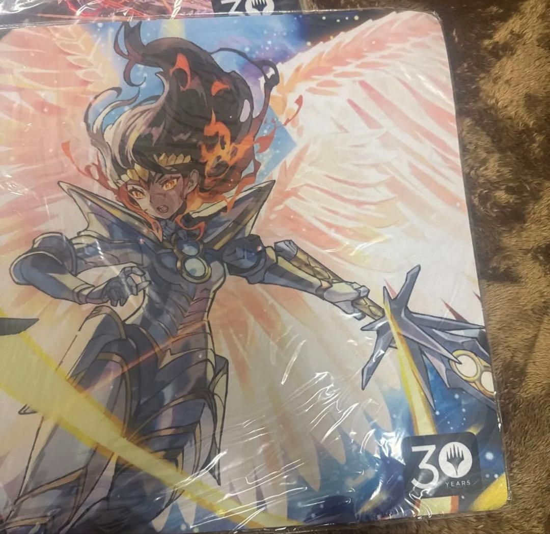 MTG プレイマット 30th シヴ山のドラゴン　邪悪を打ち砕く　紅蓮破