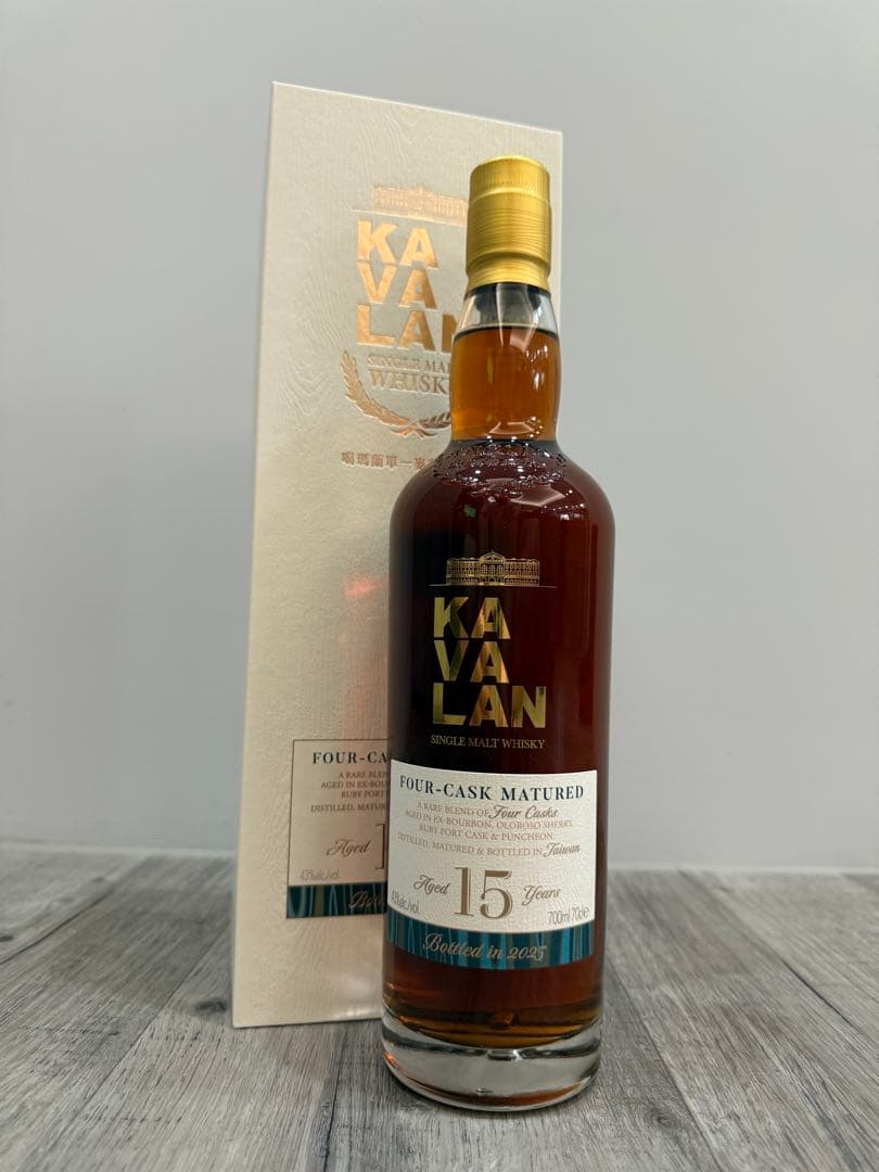 t*y様 カバラン 初の15年年数熟成 日本未発売 数量限定 2025 KAVA