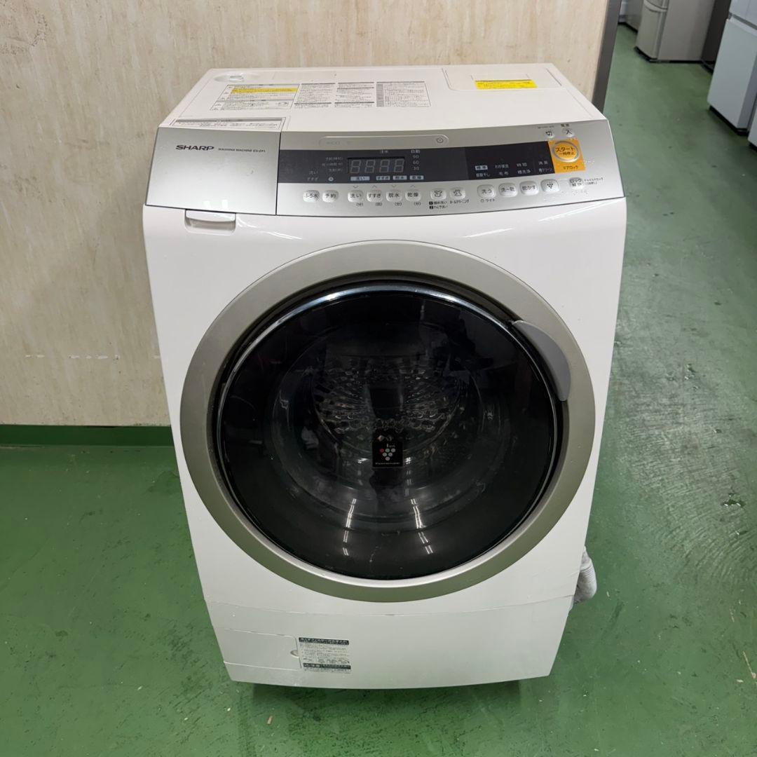 180 関東配送　ドラム式洗濯機　左開き　容量10キロ　乾燥6キロ　半年保証付