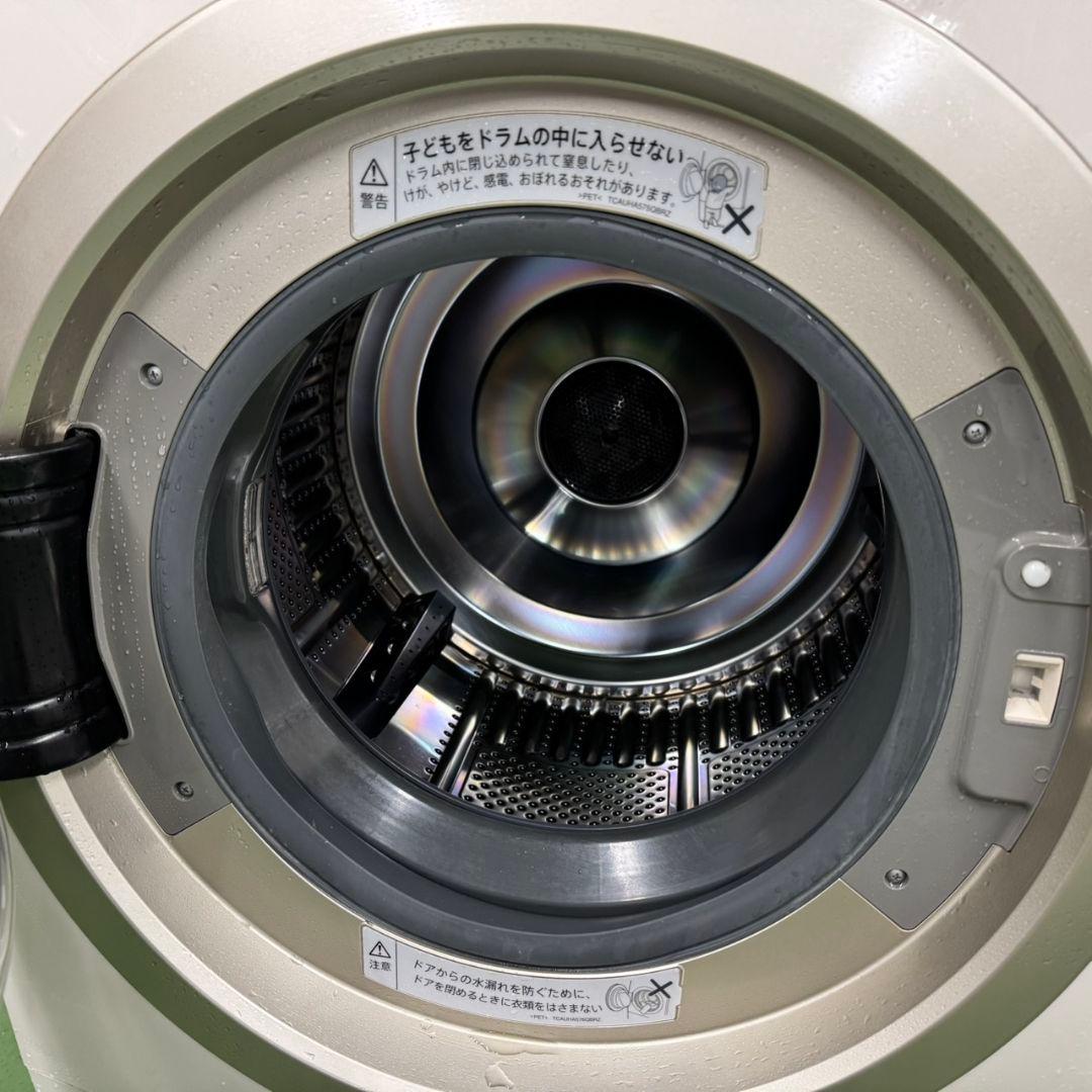 180 関東配送　ドラム式洗濯機　左開き　容量10キロ　乾燥6キロ　半年保証付