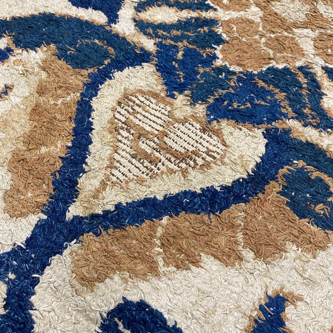 鍋島段通A 約173×93㎝　東さ7-1219③