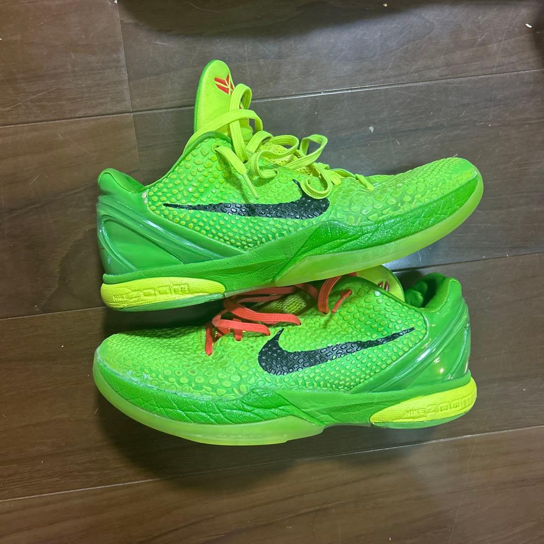 シューズ(男性用) nike kobe 6 protro Grinch 27cm