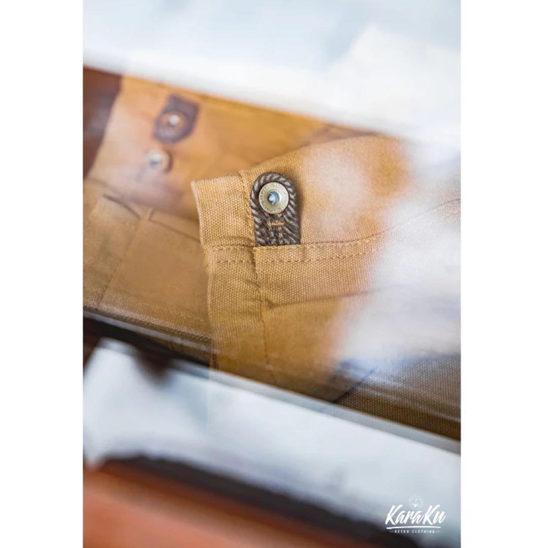 【新品タグ付】karaku 襟コーデュロイ カバーオール チョアコート