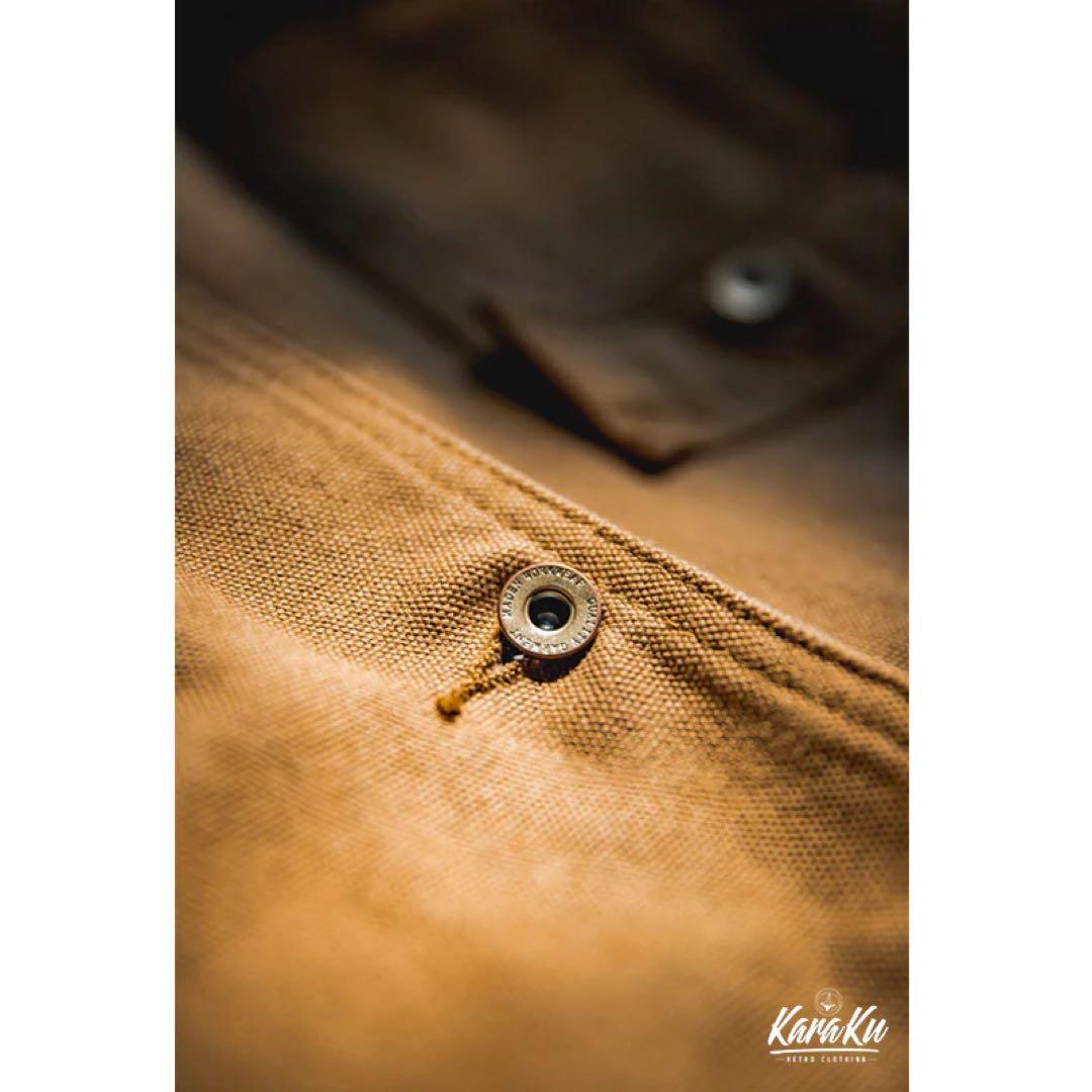 【新品タグ付】karaku 襟コーデュロイ カバーオール チョアコート