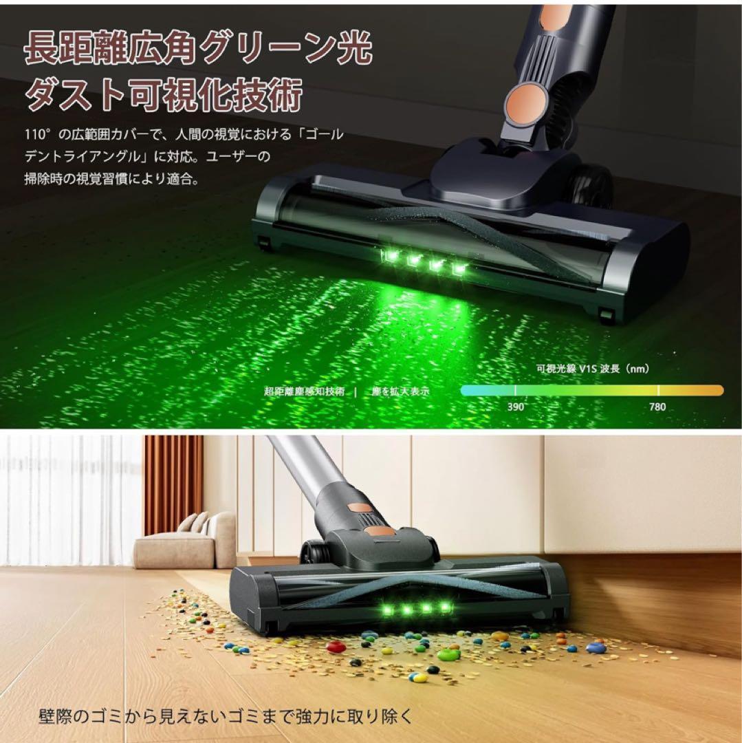 掃除機 コードレス 強力吸引 軽量 自立式 スティッククリーナー 大掃除 掃除