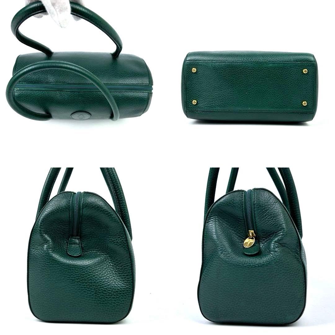 ねこたい カルティエ マストライン ハンドバッグ ゴールド金具 裏地総柄