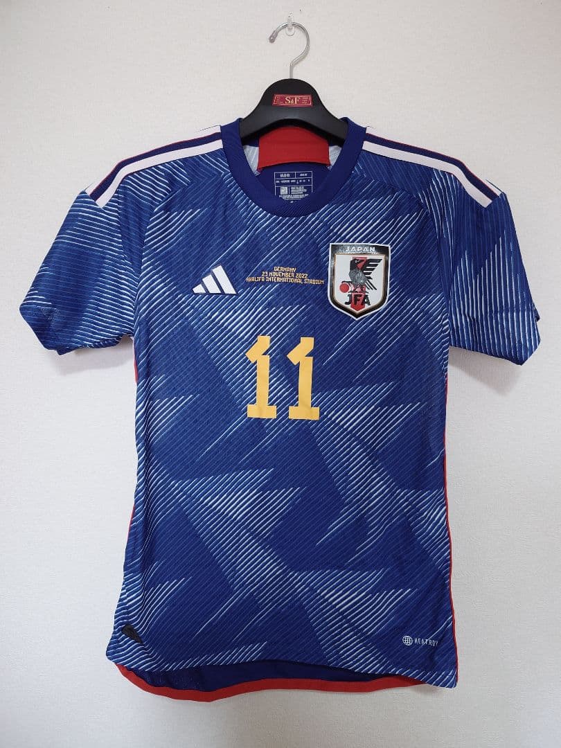 サッカー 日本代表 久保建英 オーセンティック ユニフォーム M マッチデー