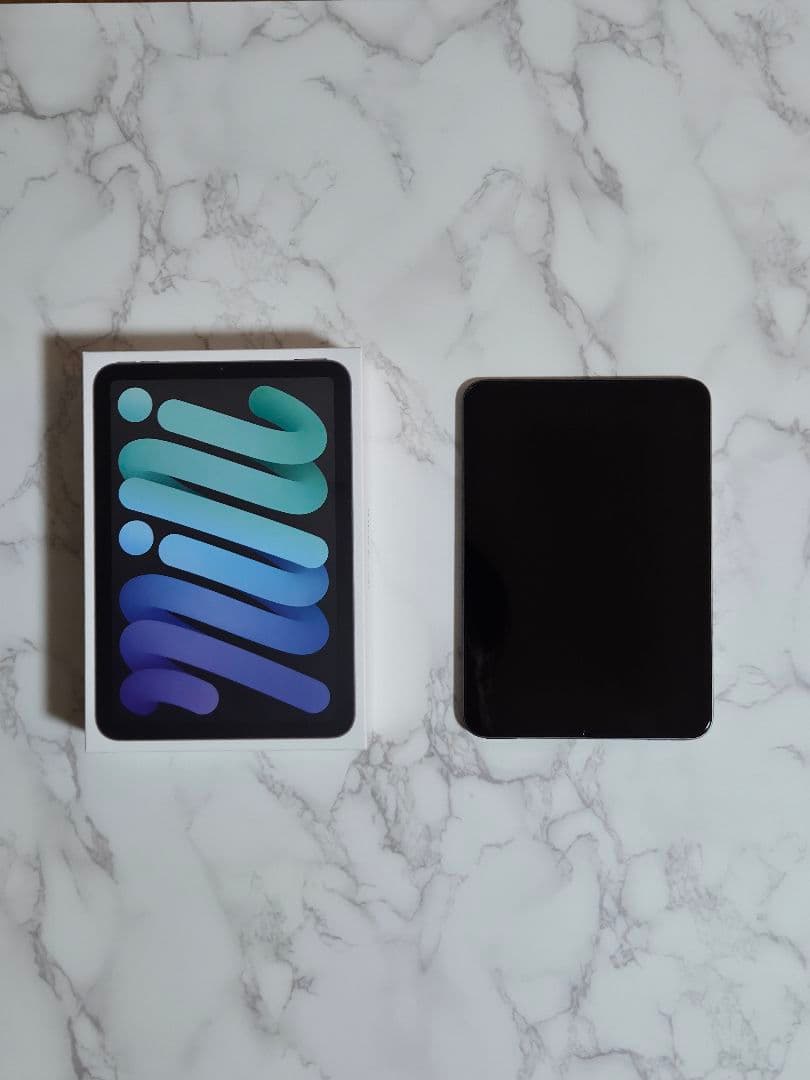 h*a様 iPad mini 第6世代 64GB スペースグレー バッテリー90