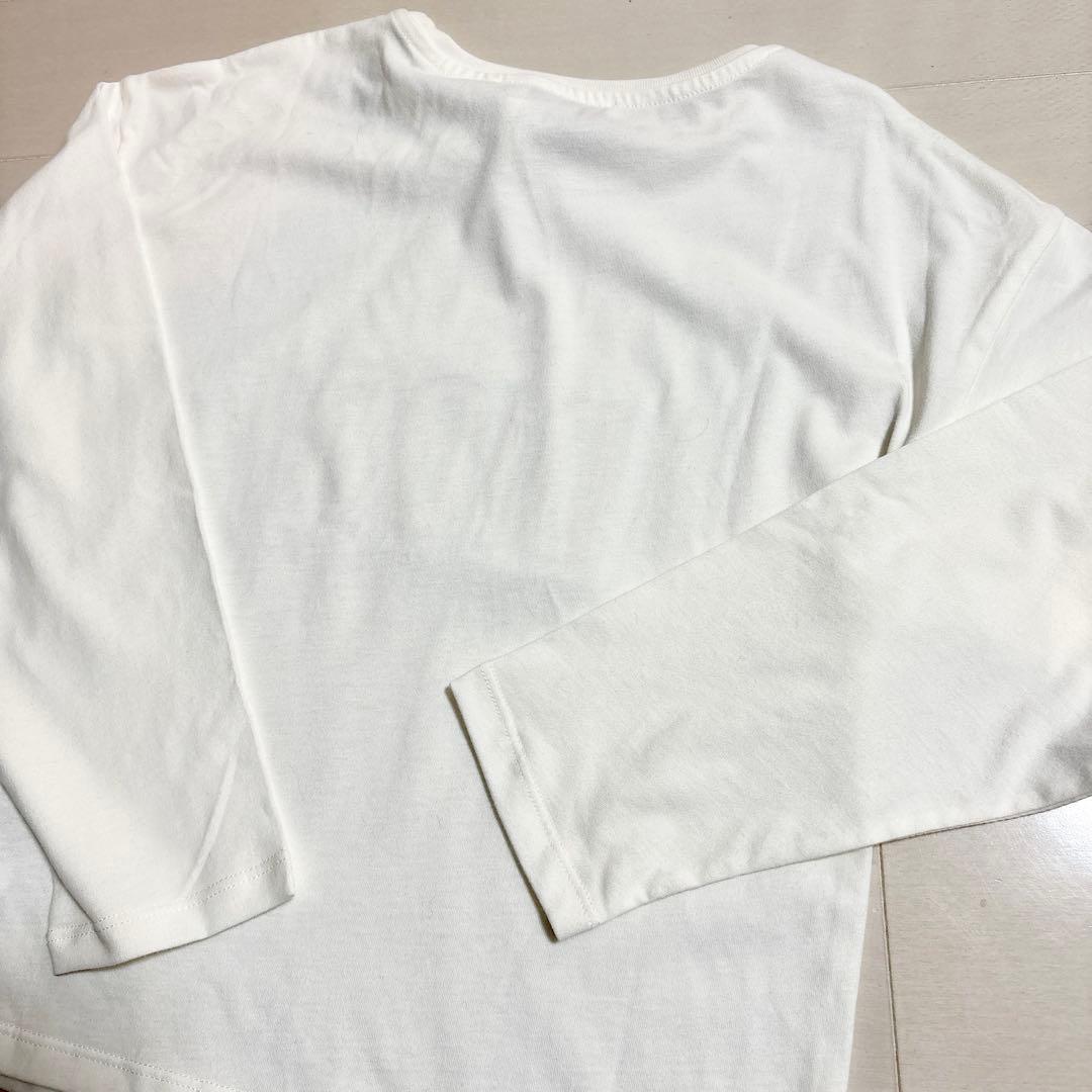 新品★DIOR 長袖シャツ ホワイト スパンコール130cm